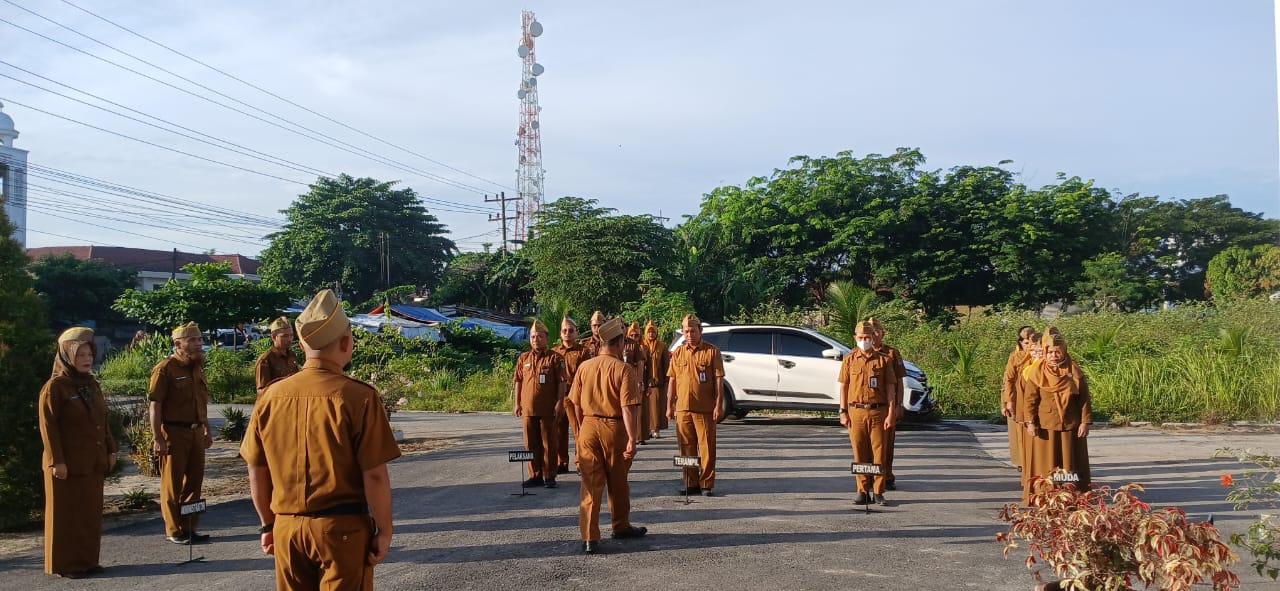 Apel Pagi Senin, 23 Juni 2025 di Inspektorat Kabupaten Asahan