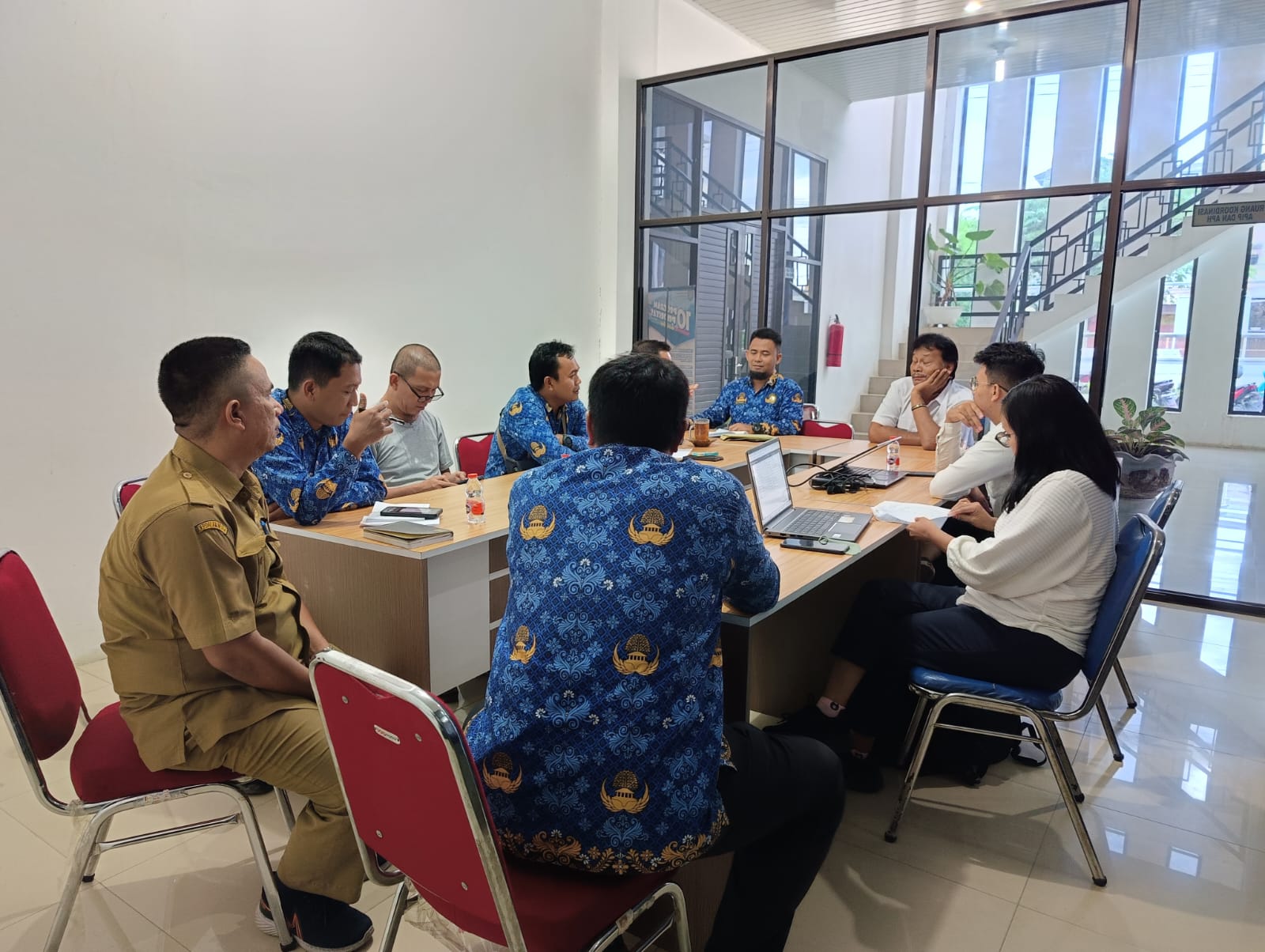 Entry Meeting Tim BPKP Perwakilan Provsu dalam penugasan evaluasi atas Dana Tranfer ke daerah DAK Tahun 2024
