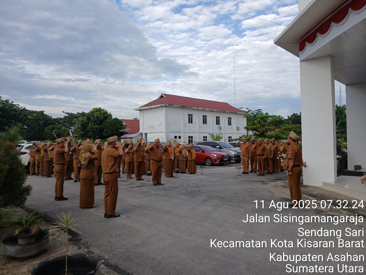 Kegiatan Apel Pagi Senin, 11 Agustus 2025