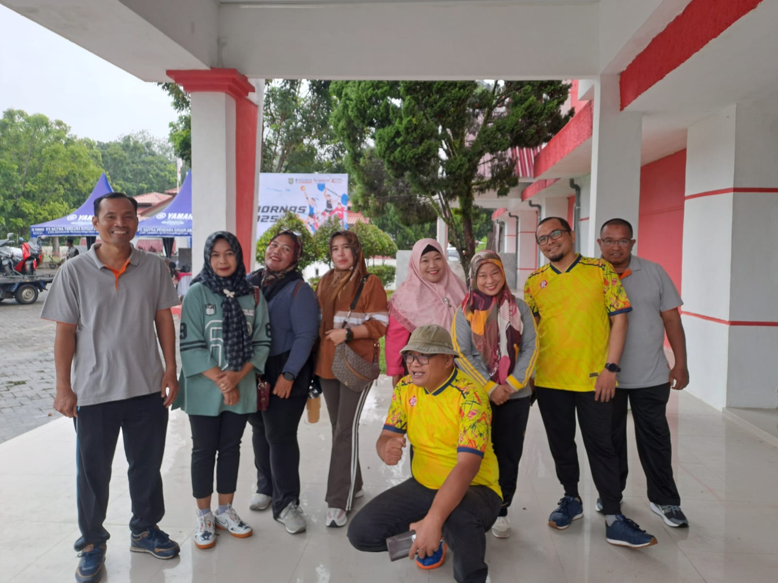Kegiatan Senam Massal Inspektorat Kabupaten Asahan