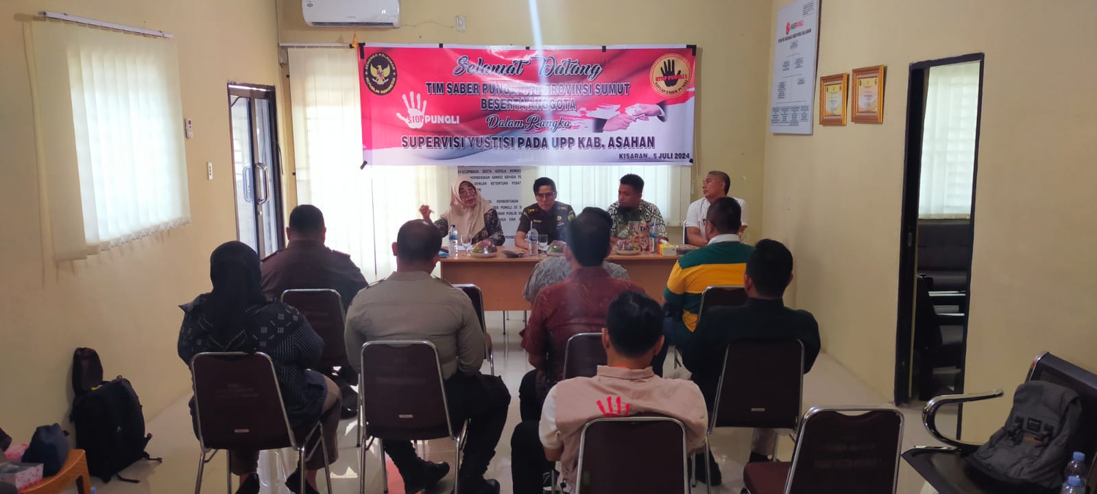 Kunjungan UPP Saber Pungli Provinsi Sumatera Utara