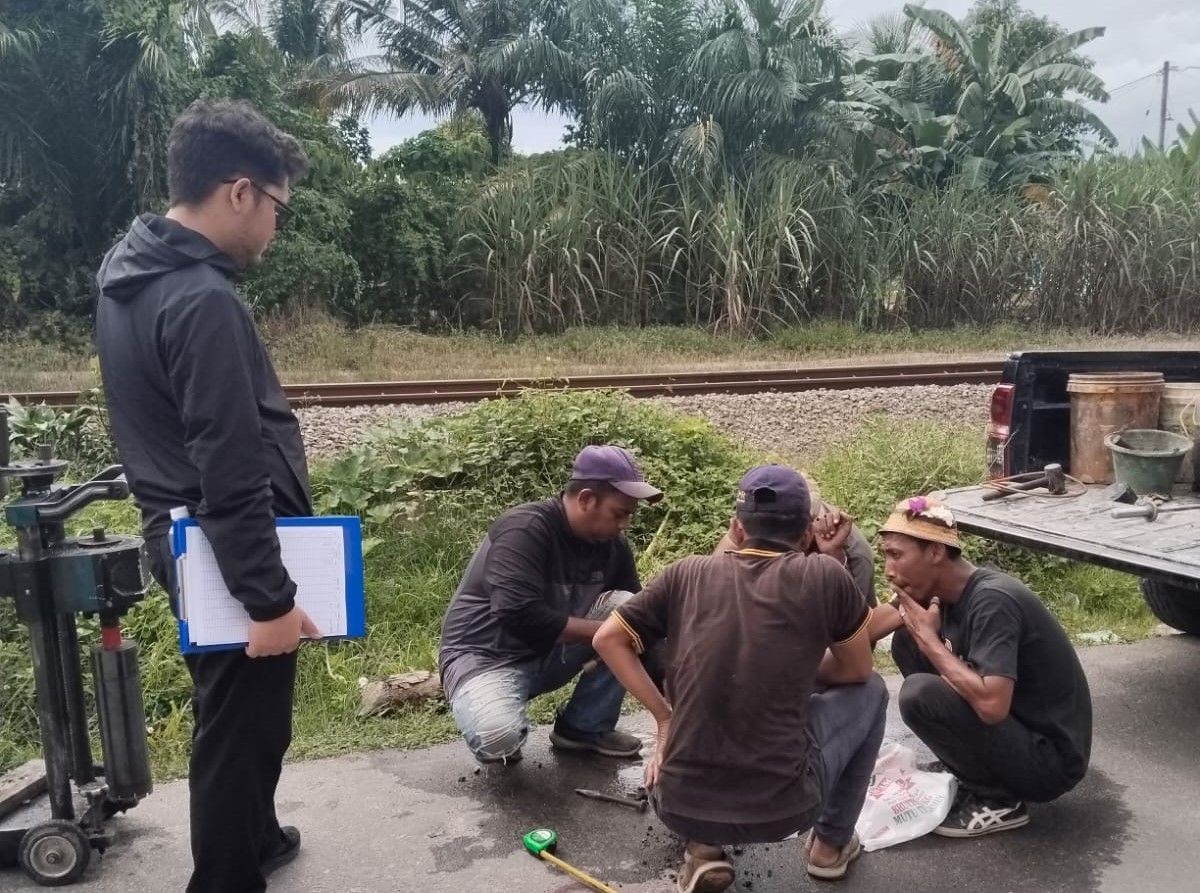 Pendampingan BPK di Kecamatan Aek Ledong dengan Dinas PUPR Kabupaten Asahan
