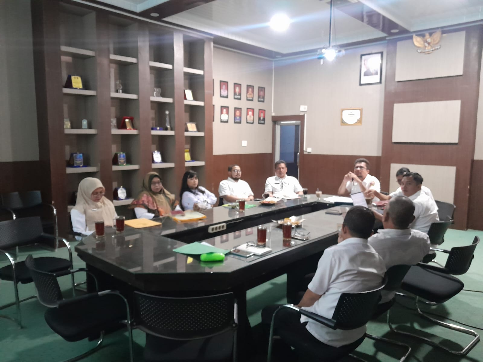 Rapat Pembahasan Tindak Lanjut Rekomendasi PFID kepada Dinas PUTR Kabupaten Asahan serta Penyusunan RKP DBH Sawit Tahun 2026