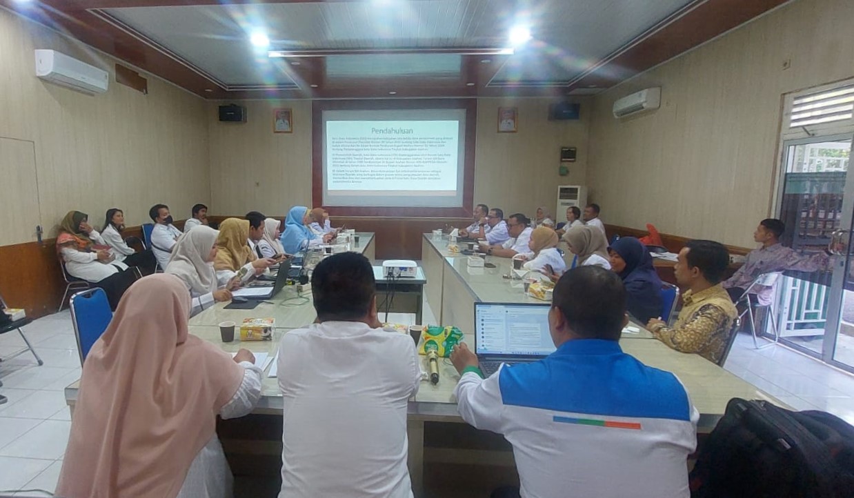 Rapat Evaluasi Satu Data Indonesia dan Pembinaan Statistik Sektoral Tahun 2025