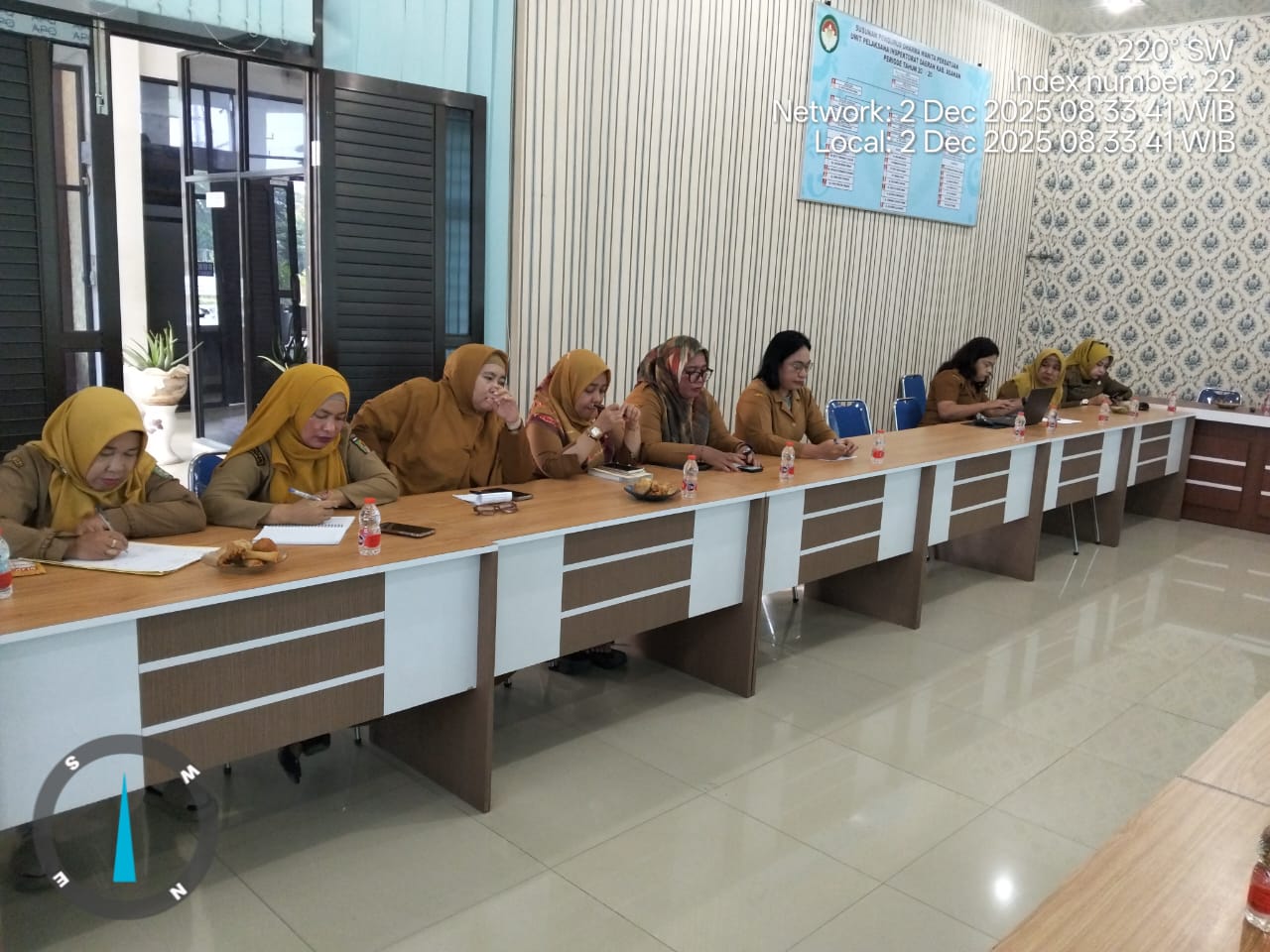 Rapat Internal IPKD / MCP Inspektorat Kabupaten Asahan