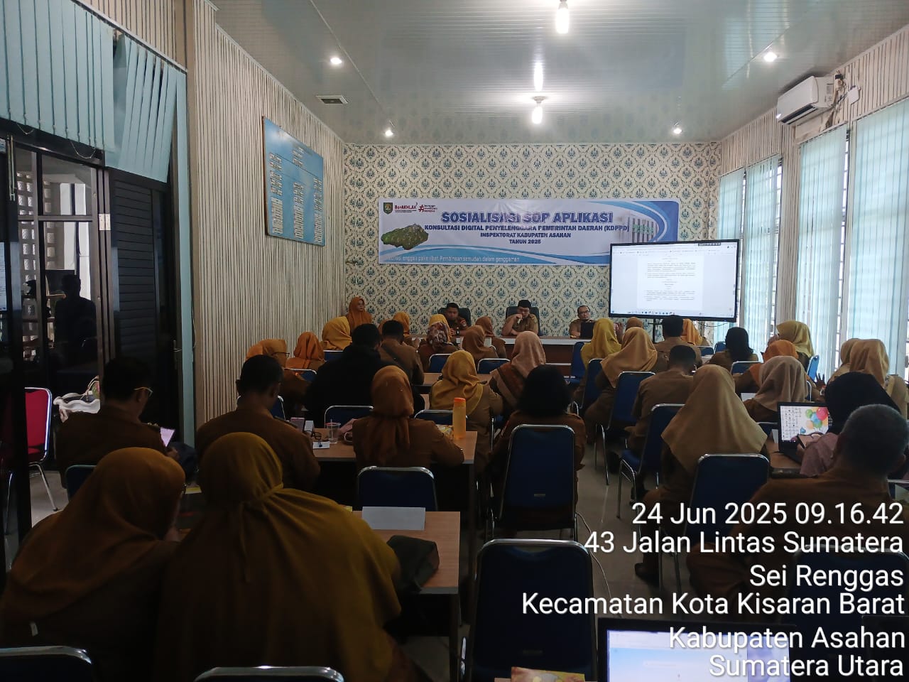 Sosialisasi Penerapan Peruabahan SOP Aplikasi KDPPD