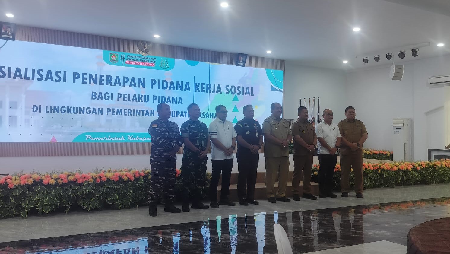 Sosialisasi Pidana Kerja Sosial di lingkungan Pemerintah Kabupaten Asahan Tahun 2025