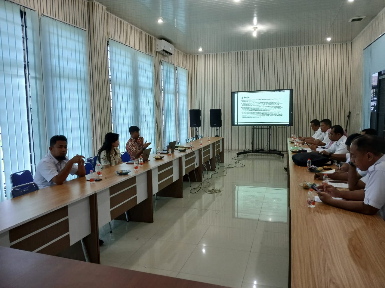 Tim BPKP Perwakilan Provinsi Sumut melakukan  Entry Meeting Evaluasi DBH dan DAU Tahun 2024