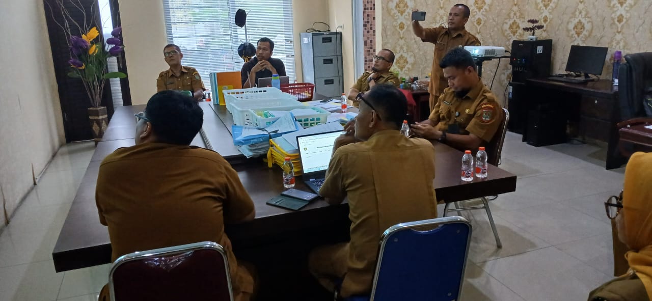 Rapat Konsultasi Digital Penyelenggaran Pemerintahan Daerah.