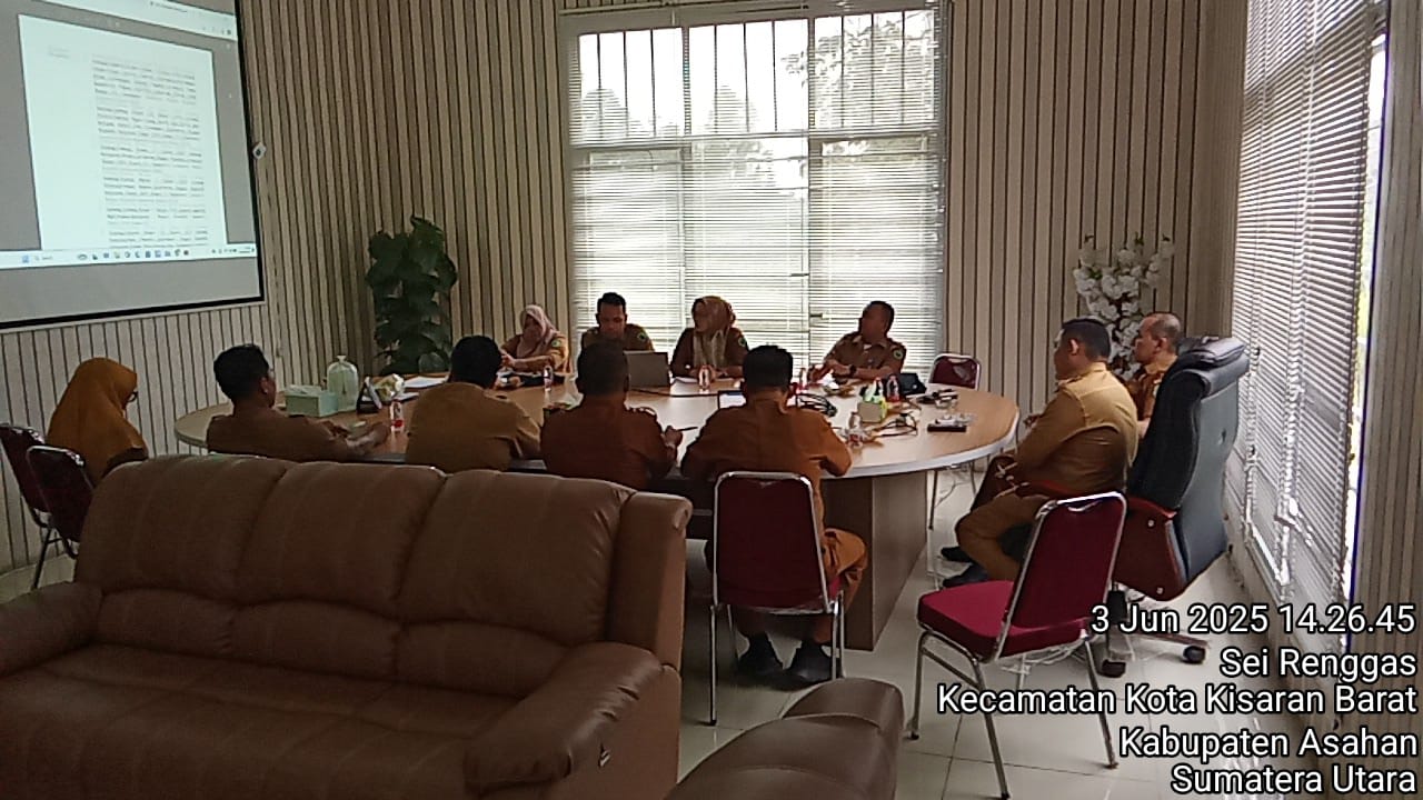 Kunjungan Inspektorat Kab. Padang Lawas Utara terkait koordinasi dan konsultasi penyusunan rencana anggaran Binwas