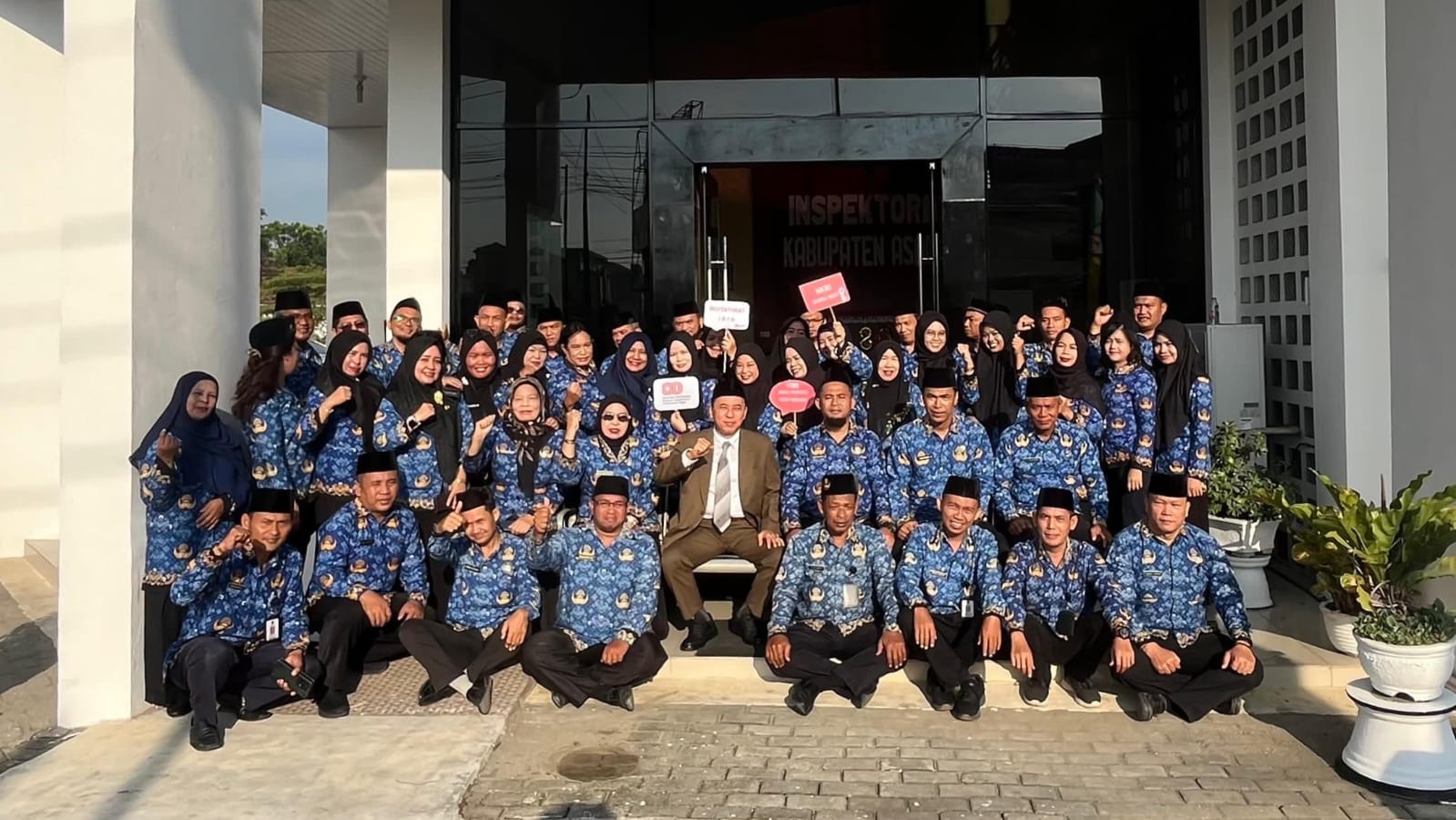 Inspektorat Kabupaten Asahan Melaksanakan Upacara Peringatan Hari Kemerdekaan Republik Indonesia Ke-80