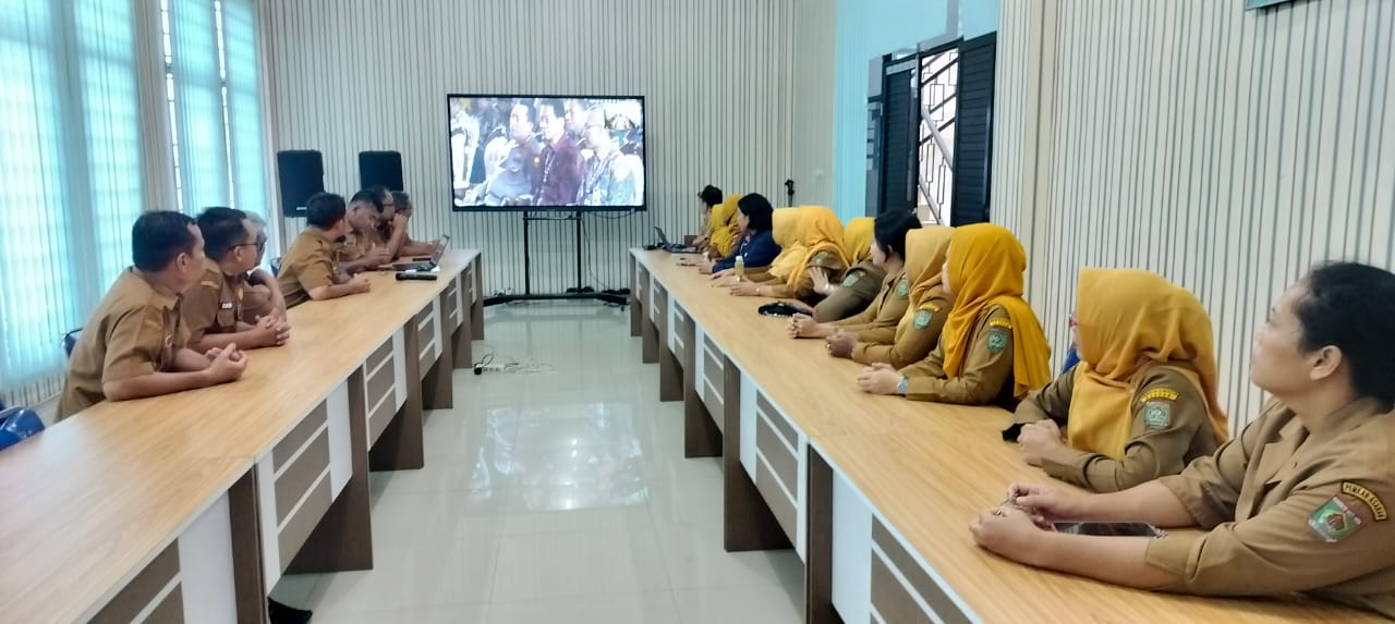 Zoom Meeting Puncak Peringatan Hari Anti Korupsi Sedunia Tahun 2024