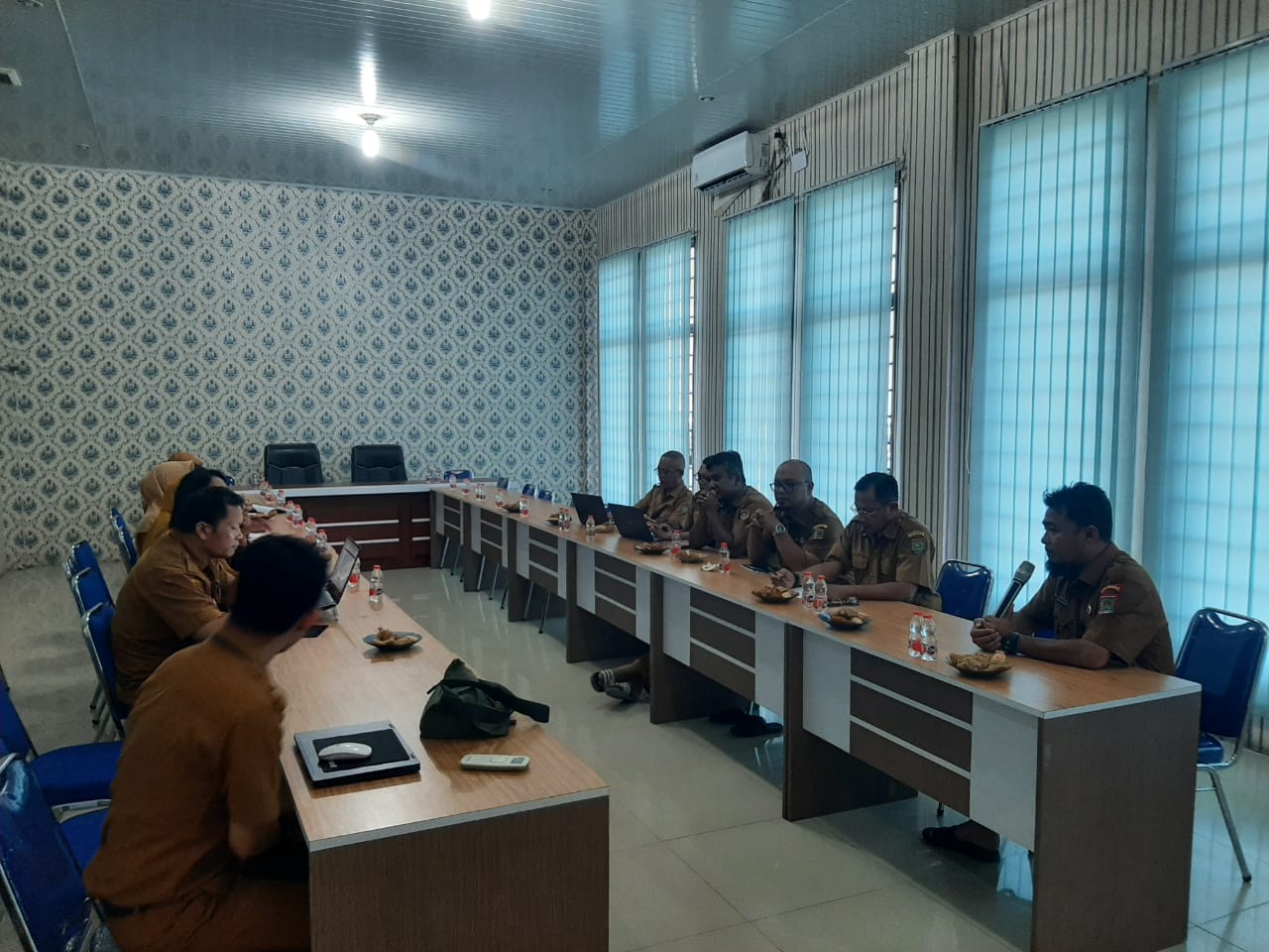Rapat pelaksanaan PKPT 2025 pada pengawasan pengelolaan keuangan dan aset desa