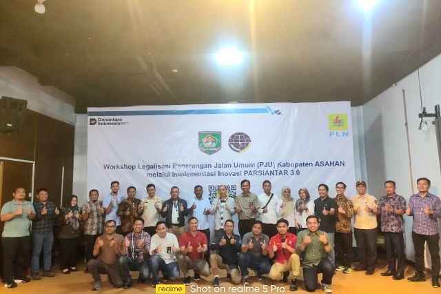 Inspektorat Kabupaten Asahan menghadiri Workshop Legalisasi Penerangan Jalan Umum (PJU) Kabupaten Asahan melalui Implementasi Inovasi PARSIANTAR 3.0
