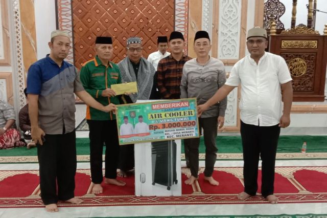 Kunjungan Tim Safari Ramadhan 1447 H 2026 M di Masjid Nurul Huda Dusun VIl Desa Meranti Kecamatan Meranti