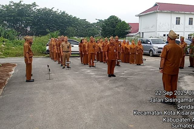 Apel Pagi Senin, 22 September 2025 di Inspektorat Kabupaten Asahan