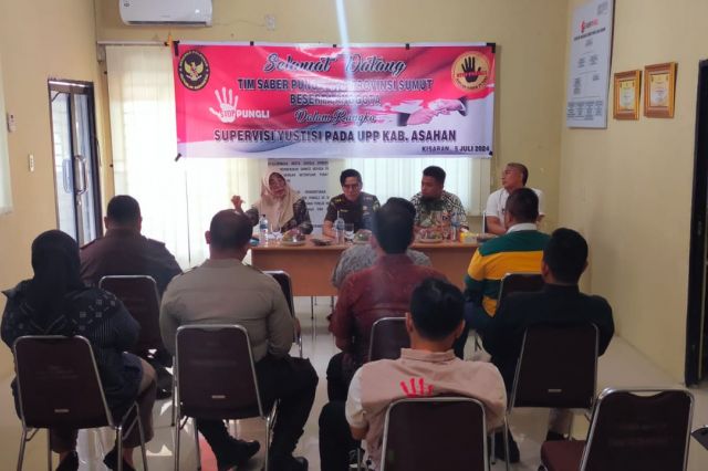 Kunjungan UPP Saber Pungli Provinsi Sumatera Utara