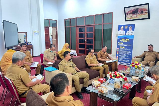 Rapat Pembahasan Optimalisasi Pemanfaatan Aset Daerah
