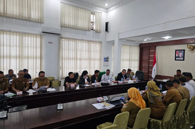 Rapat Paparan Laporan Hasil Pendapatan Asli Daerah (PAD) Sektor Parkir Kabupaten Asahan Tahun 2025