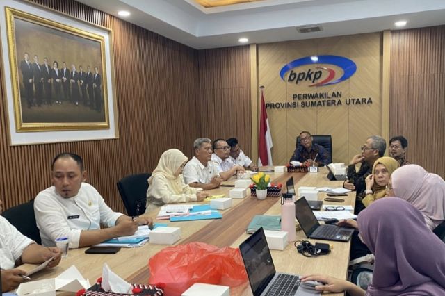 Ekspose terkait Penetapan Besaran Nilai Sewa Barang Milik Daerah di Aula BPKP Perwakilan Provsu