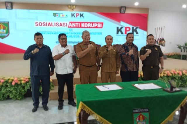 Sosialisasi Anti Korupsi di Lingkungan Pemerintah Kabupaten Asahan Tahun 2024.
