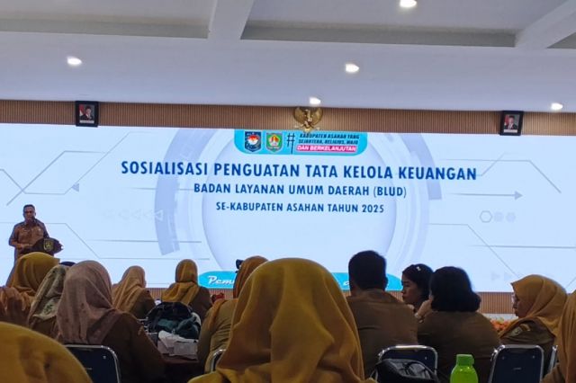 Sosialisasi Penguatan Tata Kelola Keuangan BLUD Se-Kabupaten Asahan Tahun 2025