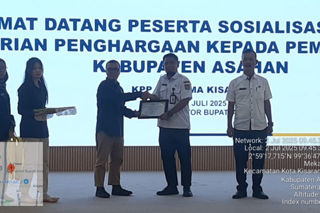 Sosialisasi Aplikasi Coretax kepala Desa di Kabupaten Asahan