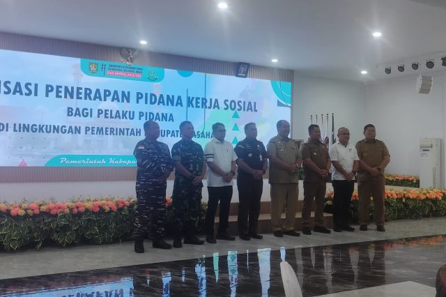 Sosialisasi Pidana Kerja Sosial di lingkungan Pemerintah Kabupaten Asahan Tahun 2025