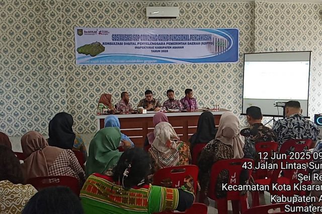 Sosialisasi SOP Coaching Clinic Konsultasi Digital Penyelenggara Pemerintah Daerah