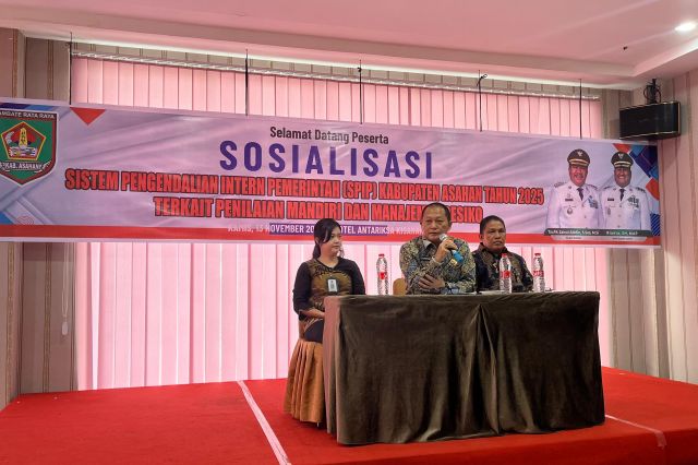 Sosialisasi SPIP Kabupaten Asahan Tahun 2025 Terkait Penilaian Mandiri dan Manajemen Risiko