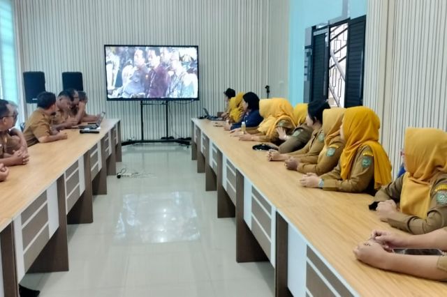 Zoom Meeting Puncak Peringatan Hari Anti Korupsi Sedunia Tahun 2024