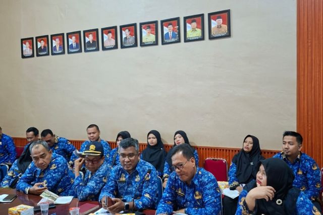 Rapat Evaluasi Pengelolaan SP4N–LAPOR! Kabupaten Asahan Tahun 2025